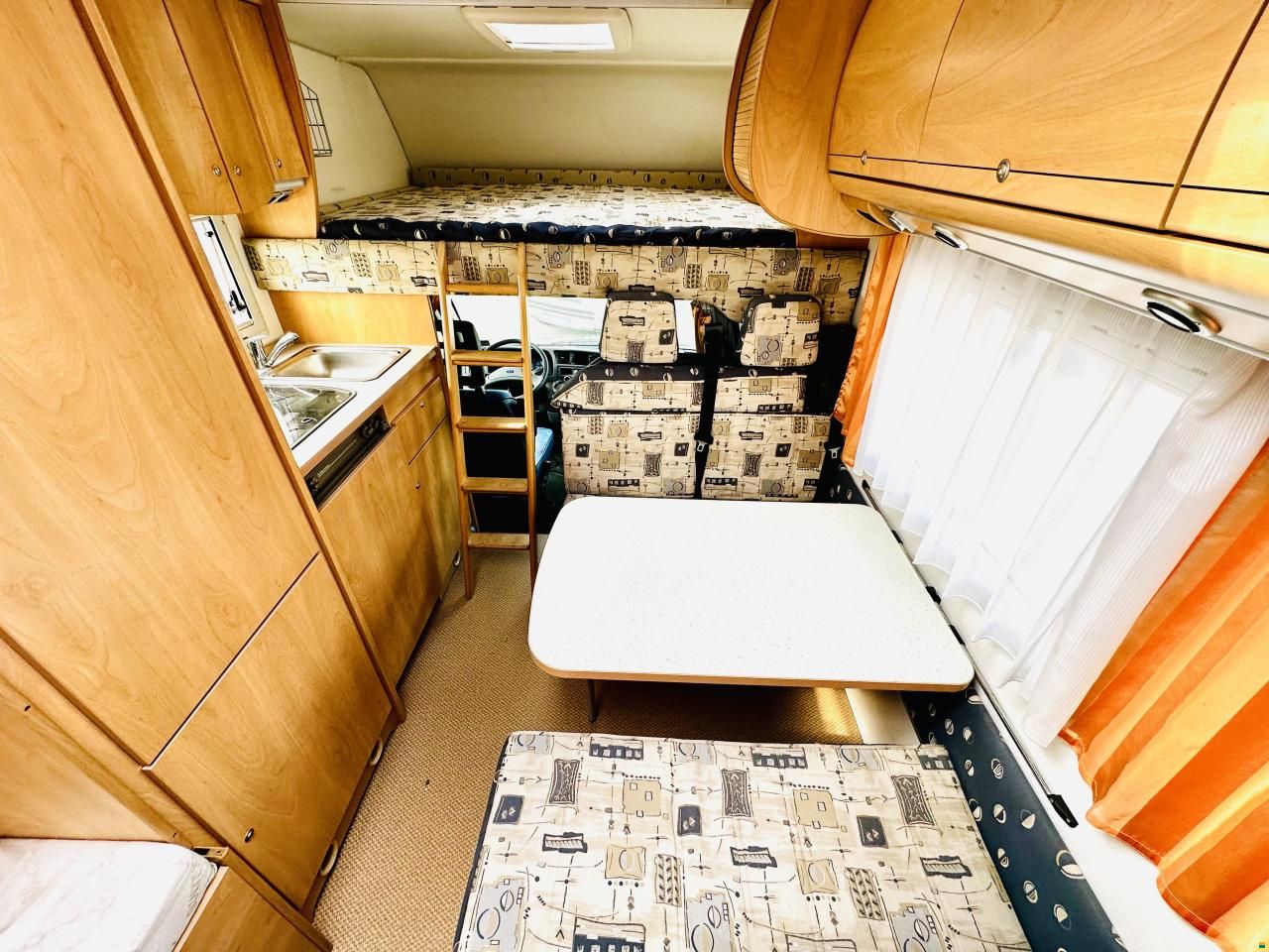 Fiat 2.8JTD 130PS BÜRSTNER***ETAGENBETT***