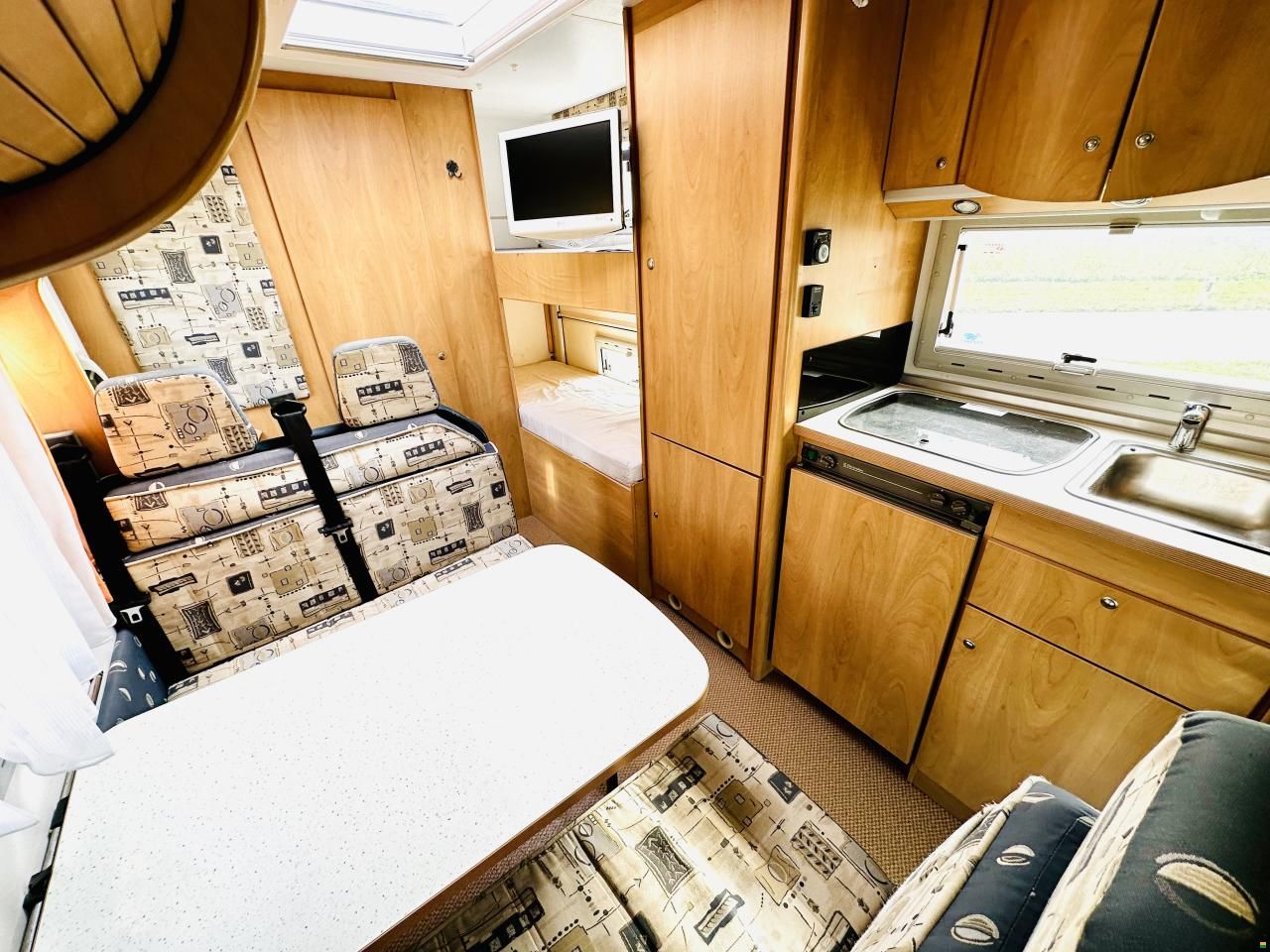 Fiat 2.8JTD 130PS BÜRSTNER***ETAGENBETT***