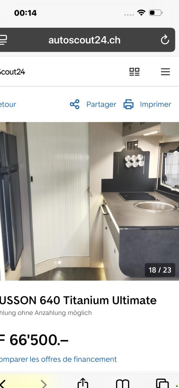 Chausson 640 titanium Ultimate