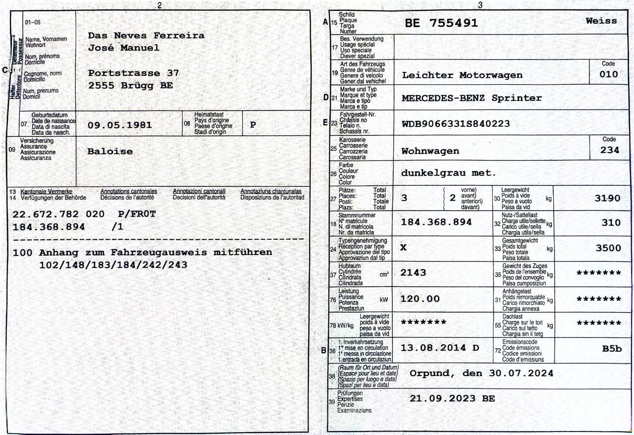 Mercedes Benz Sprinter