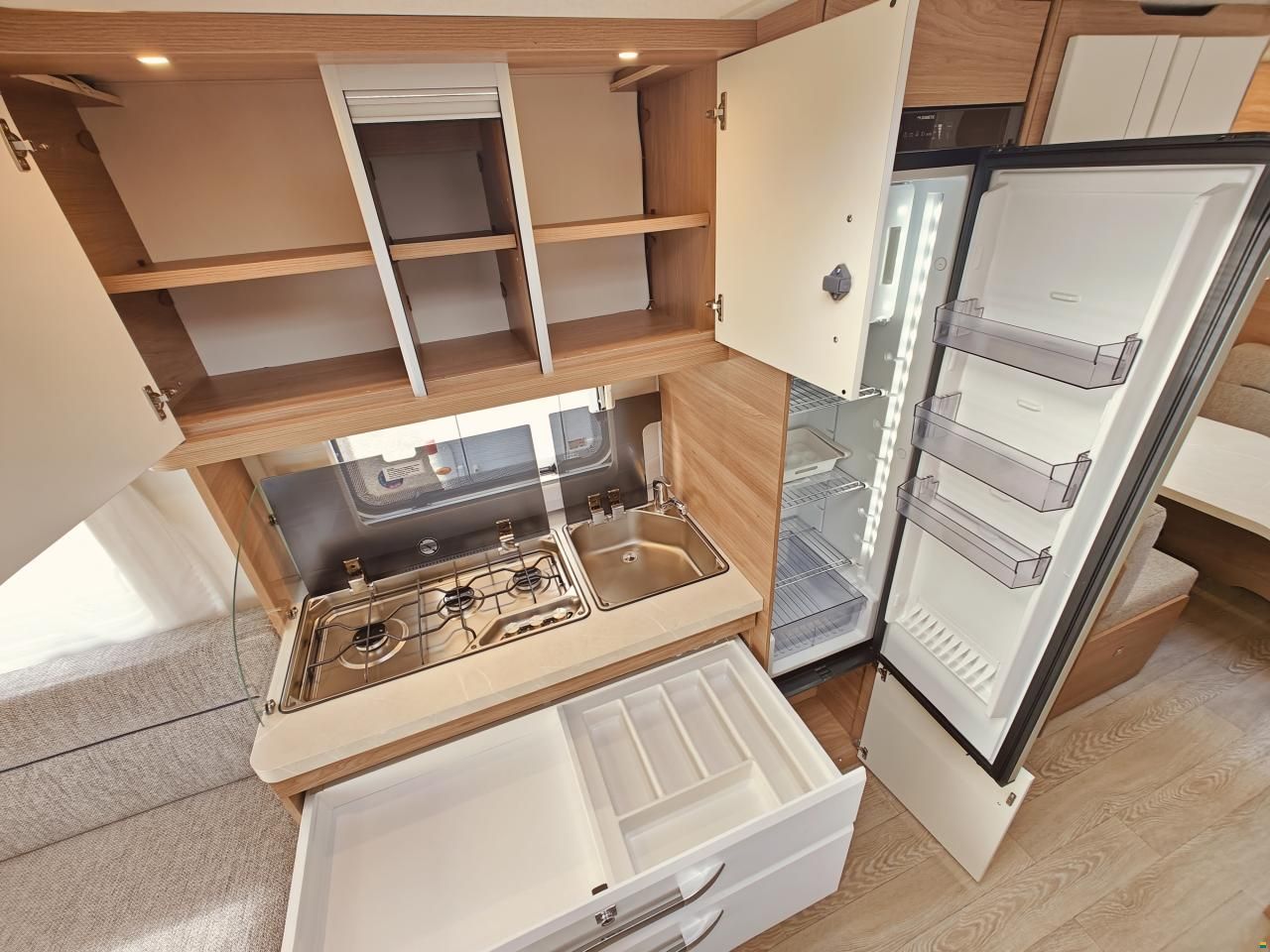 Hobby 515 UHK De Luxe - Etagenbetten -Hubbett