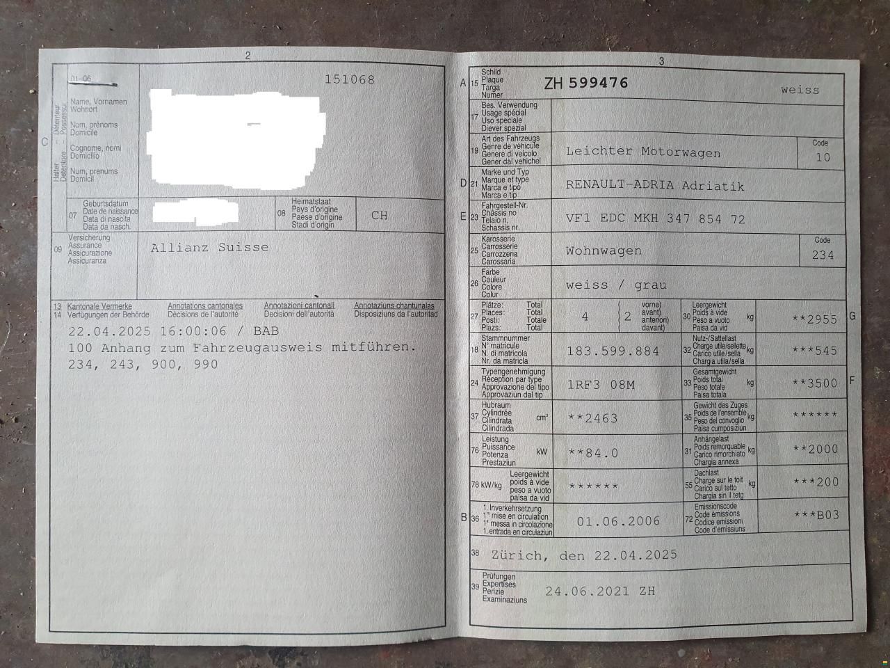 Adria Izola S687 SPG