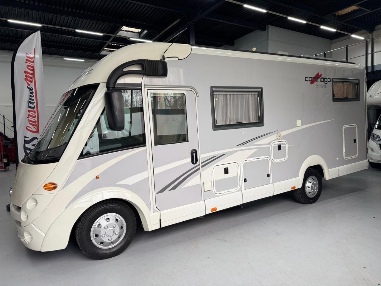 Carthago TOURER-LÄNGSBETT-HUBBETT-ALCOTIEF