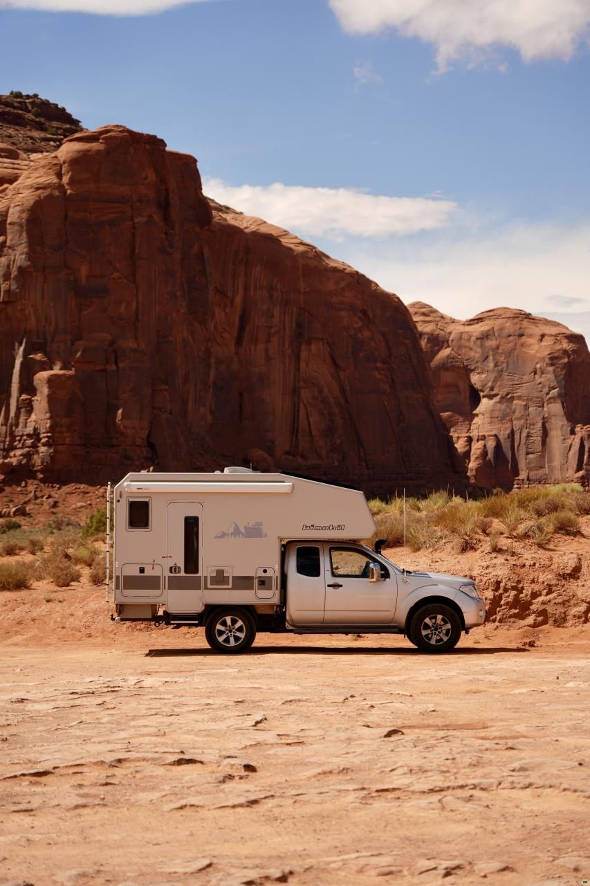 bimobil Nissan Navara mit Wohnkabine