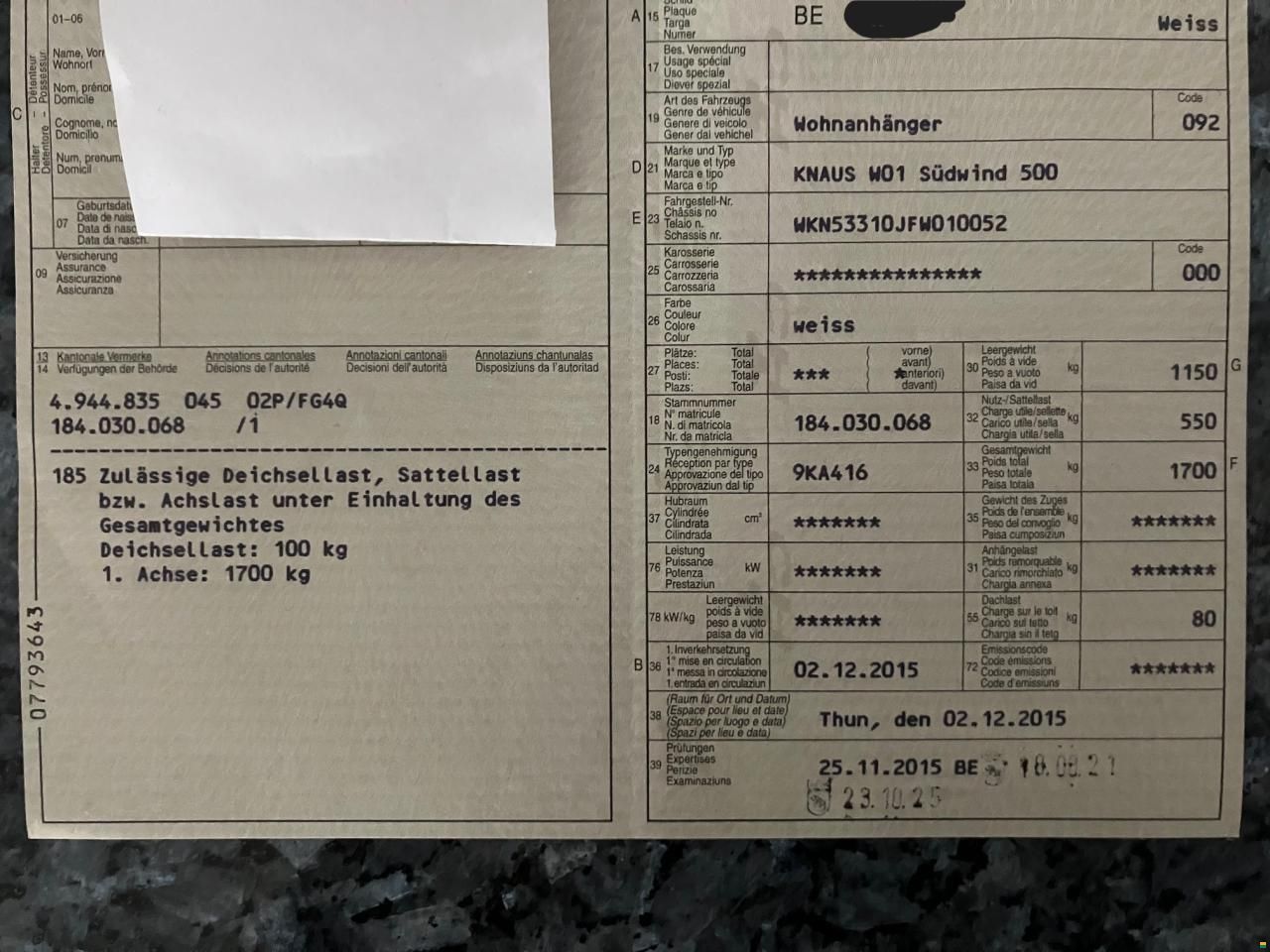 Knaus Südwind 500 EU