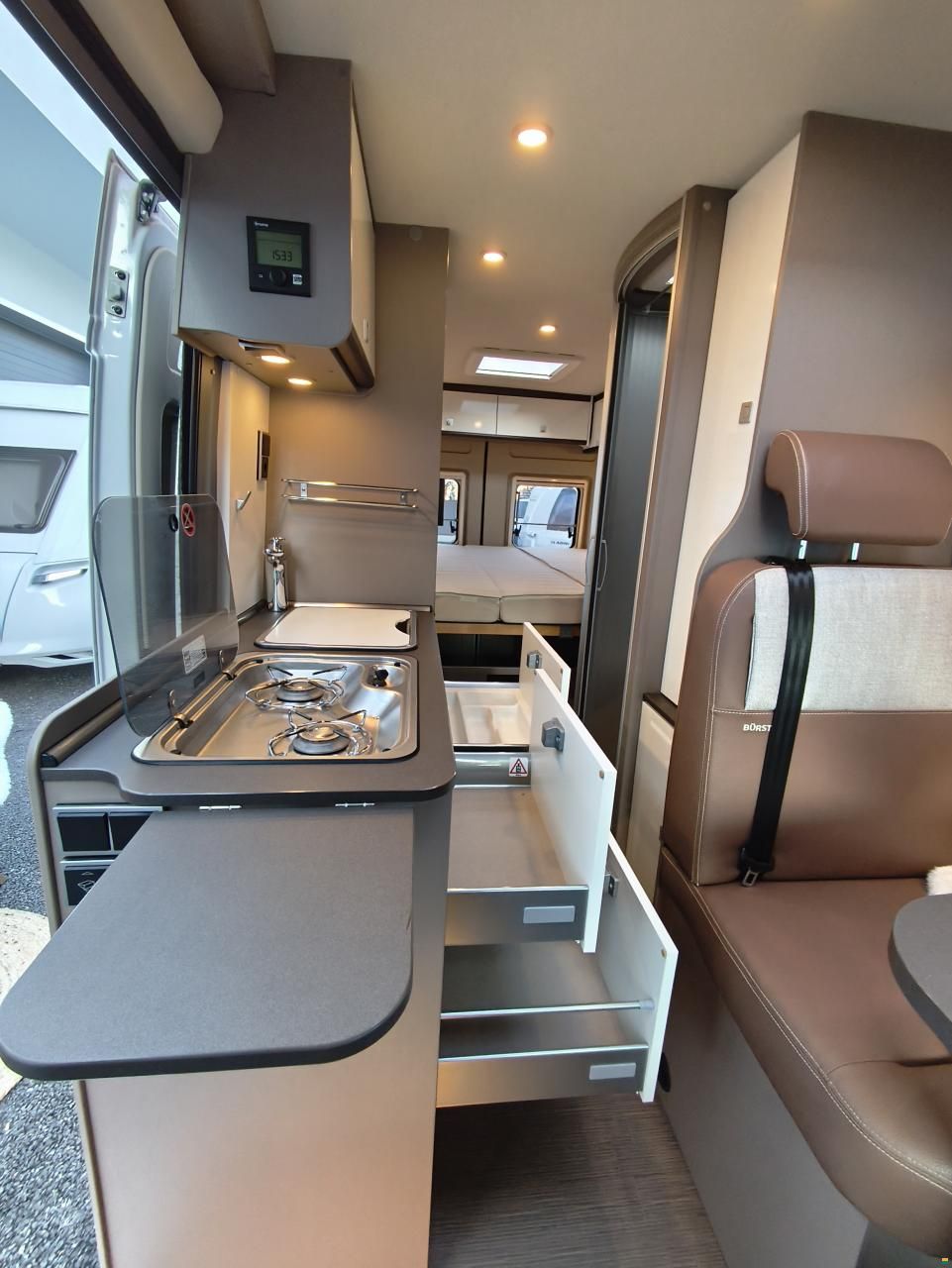 Bürstner City Car 640 mit Einzelbett!