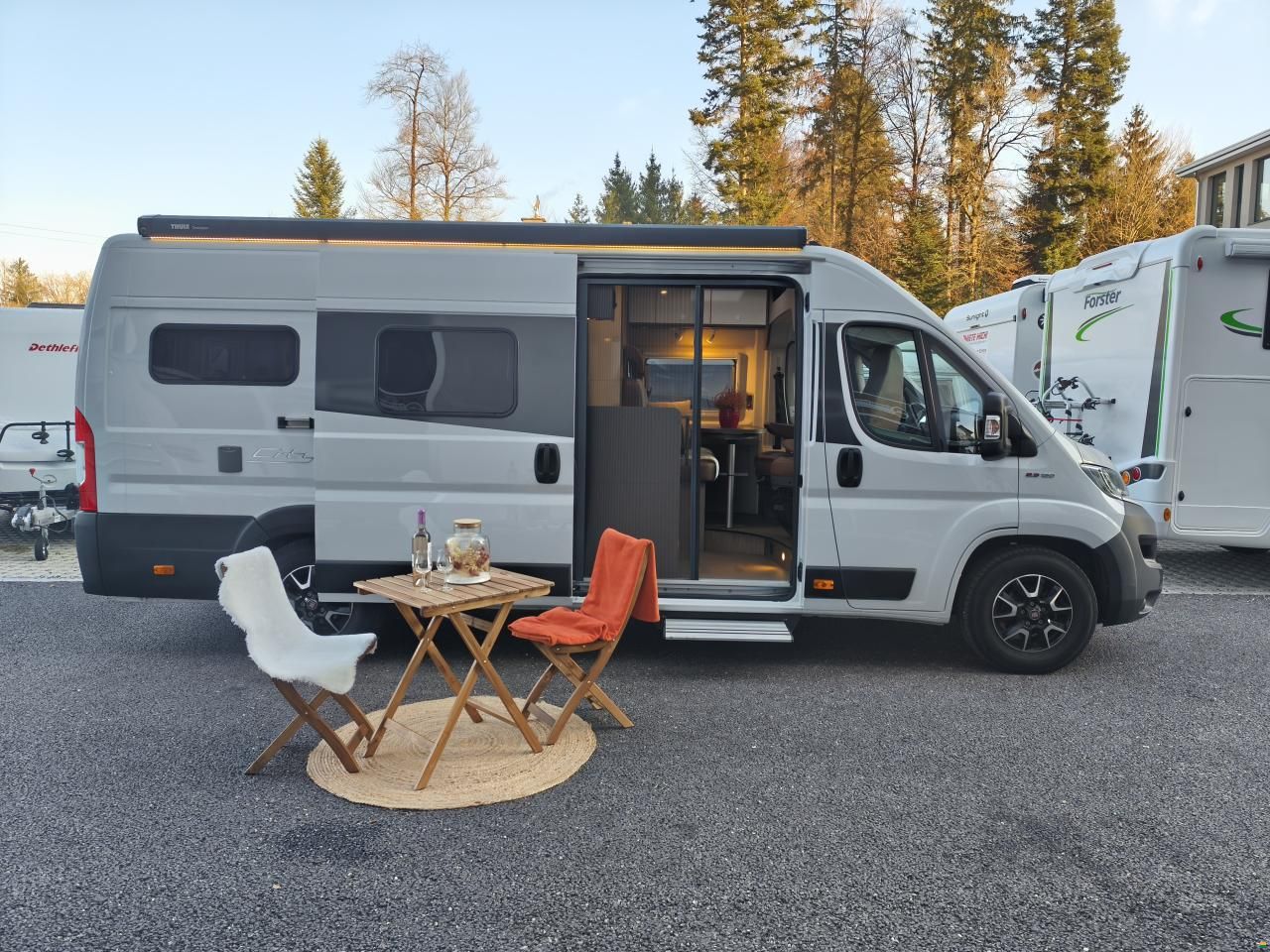 Bürstner City Car 640 mit Einzelbett!
