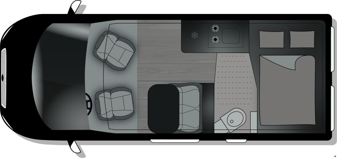 Crosscamp CamperVan Full 540 3.5t  L2H2 2.2 TD 140
