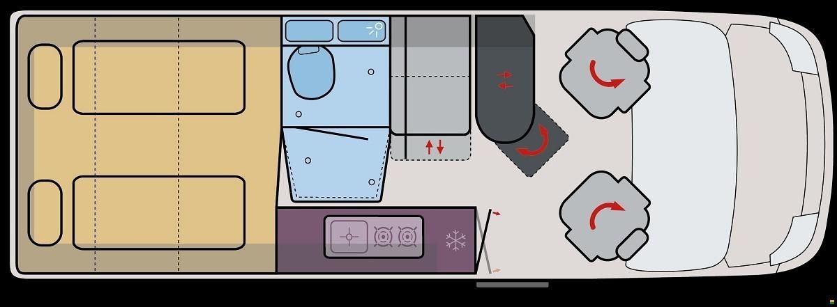 Van Tourer Fiat Sondermodell GO! 630 L