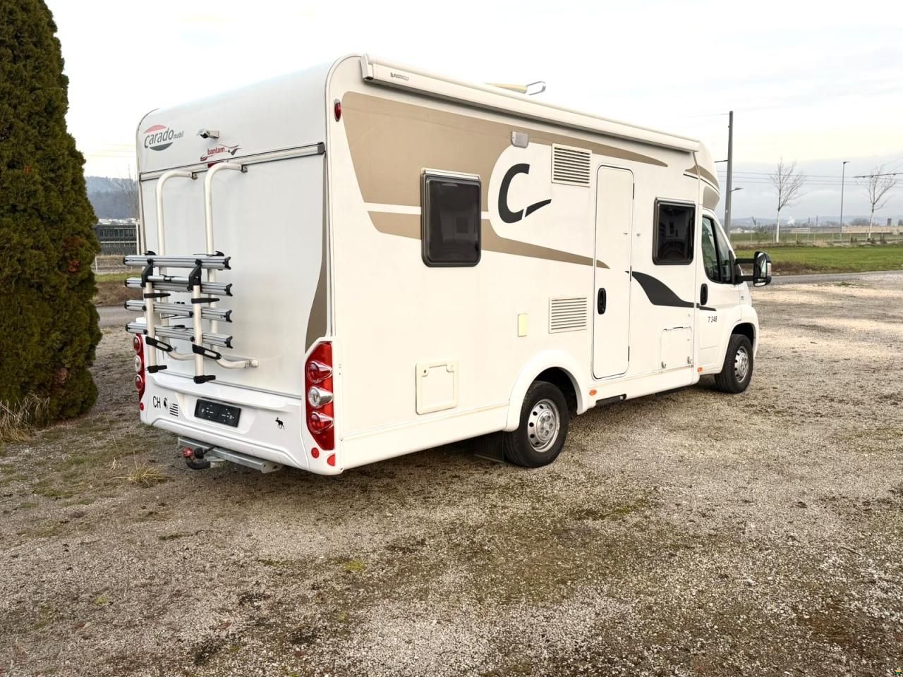 Fiat ***CARADO T348 SEITENBETT&HUBBETT***