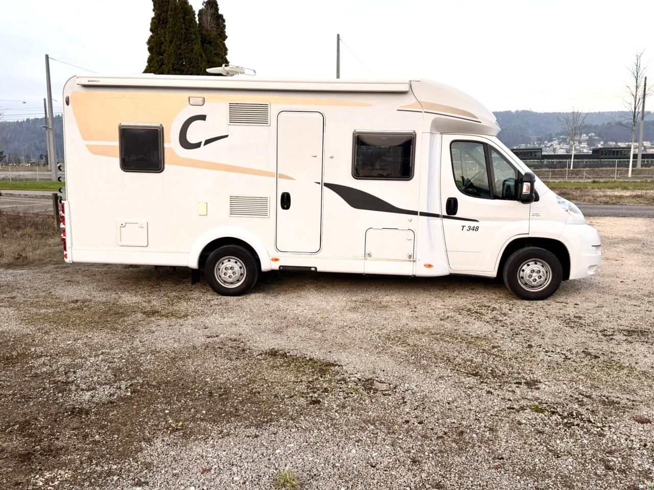 Fiat ***CARADO T348 SEITENBETT&HUBBETT***