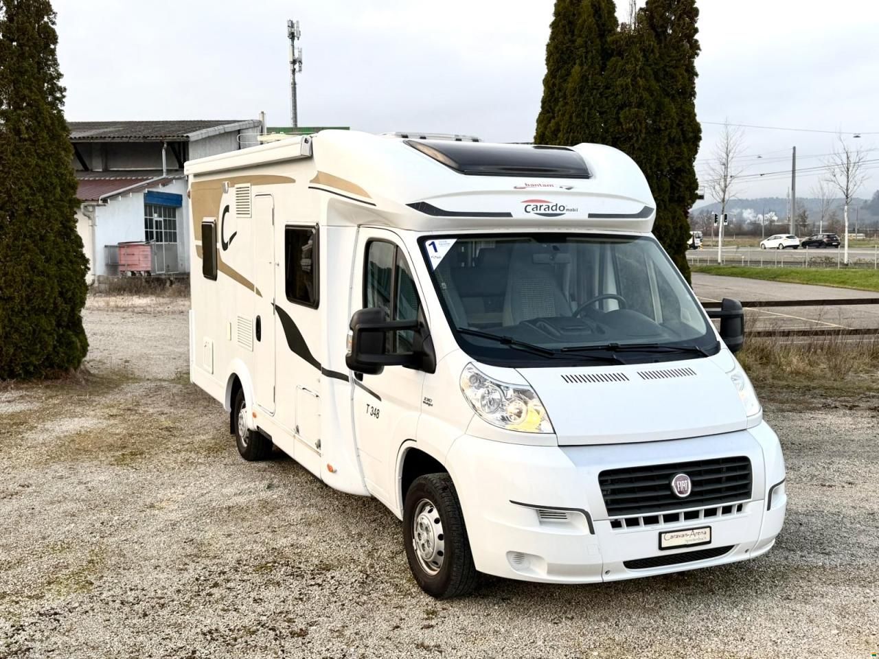 Fiat ***CARADO T348 SEITENBETT&HUBBETT***