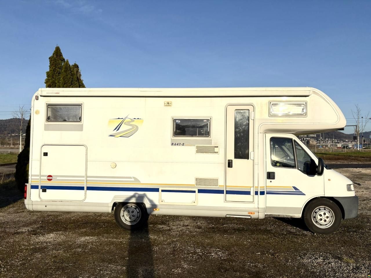 Fiat ***BÜRSTNER A647-2**RIESEN-HECK-GARAGE**