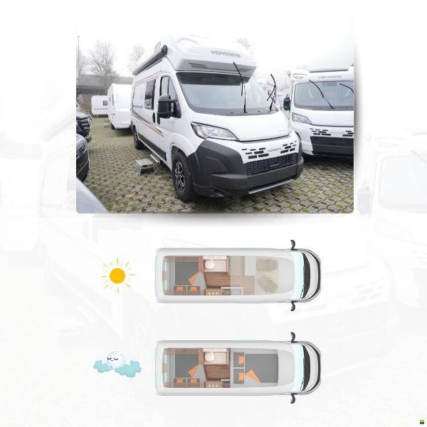 Weinsberg Cara Bus 600 MQH edition fire