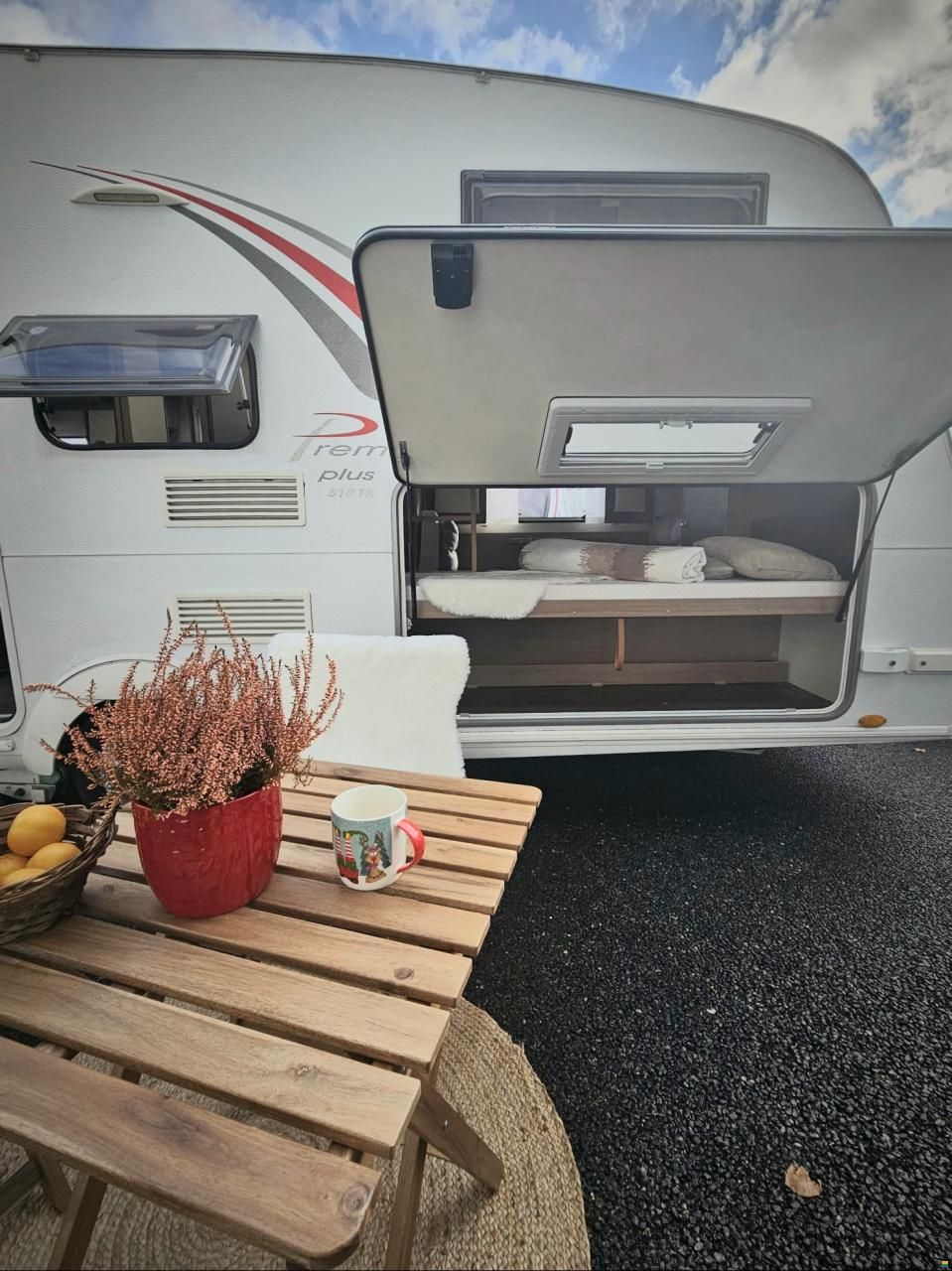 Bürstner Premio Plus 510tk mit Hubbett!