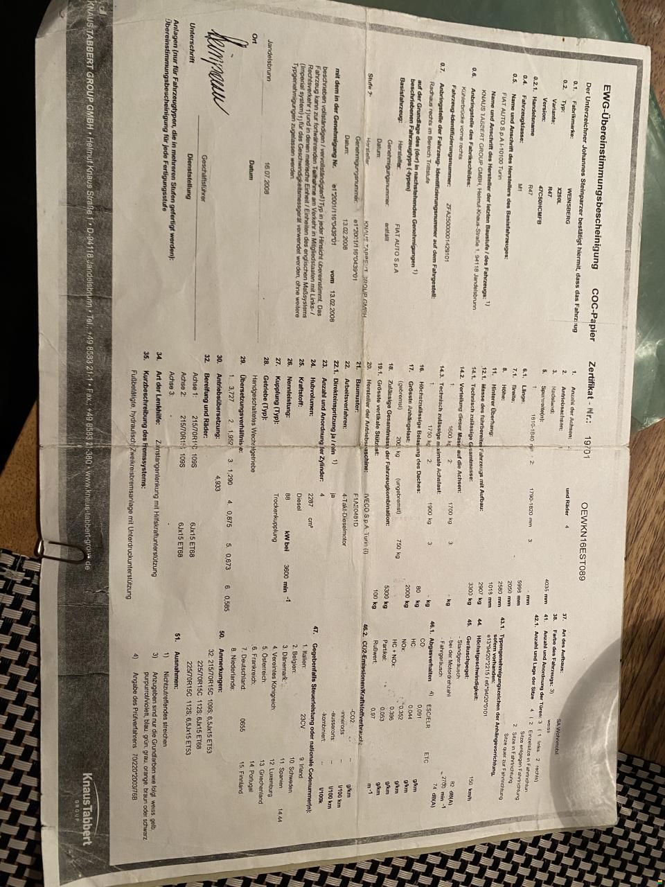 Weinsberg Cosmos 601 MQ