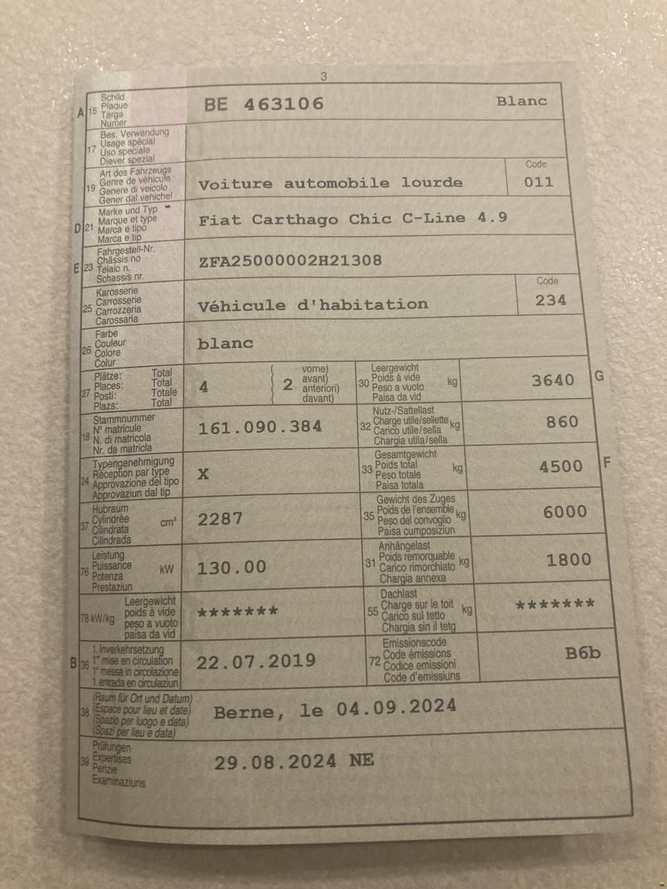 Carthago Chic C-Line 4.9,