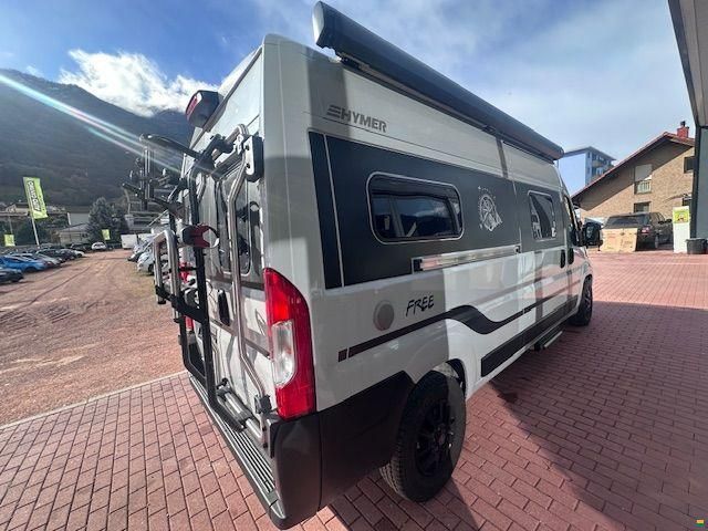 Hymer Free 600 Campus-Dachbett-Luftfederung