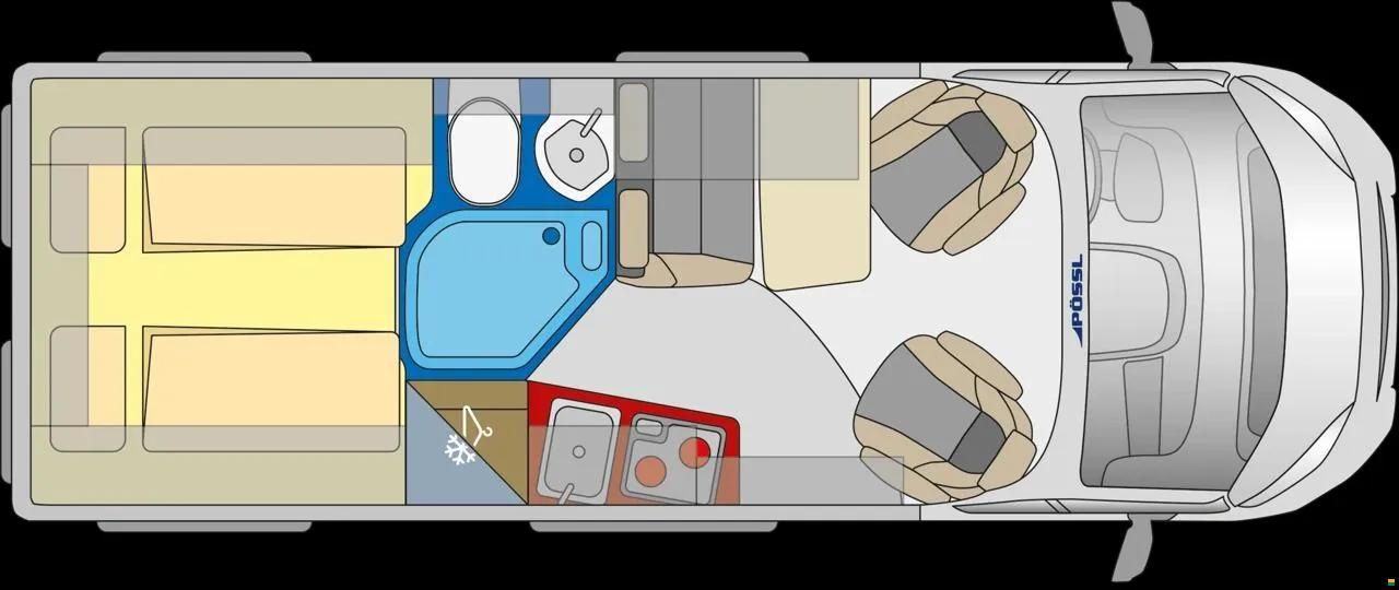 Pössl Roadcruicruiser Revolution *Hubbett*