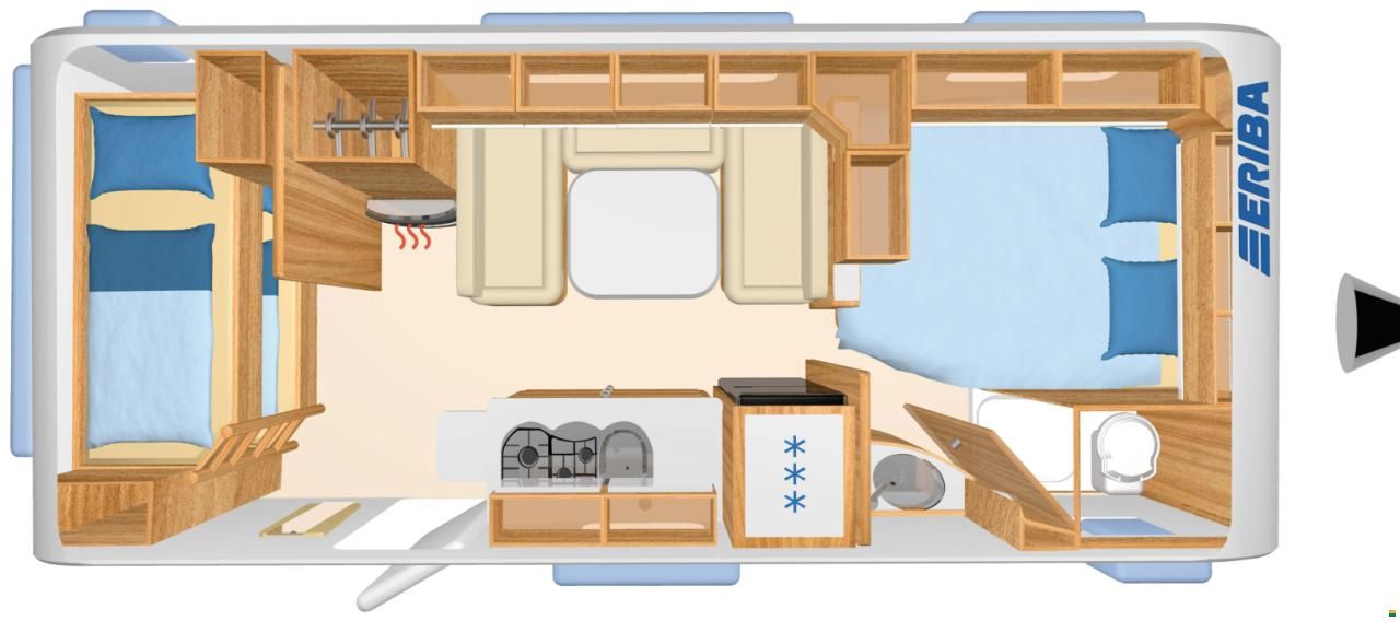 Eriba Exciting 560 Edition Family