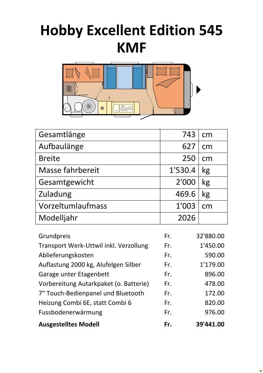 Hobby Excellent Edition 545 KMF
