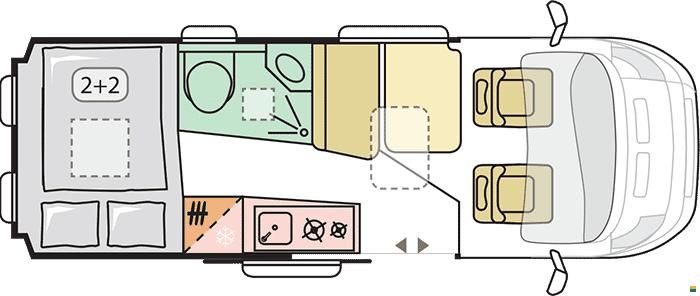 Adria AXESS 600 SP FAMILY