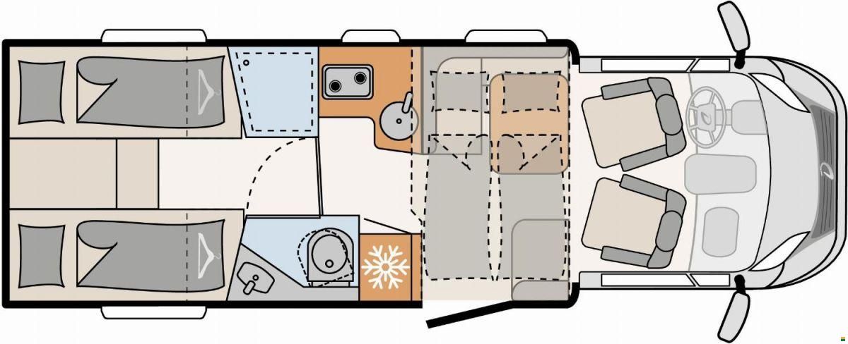 Dethleffs Just 90 T 7052 EB