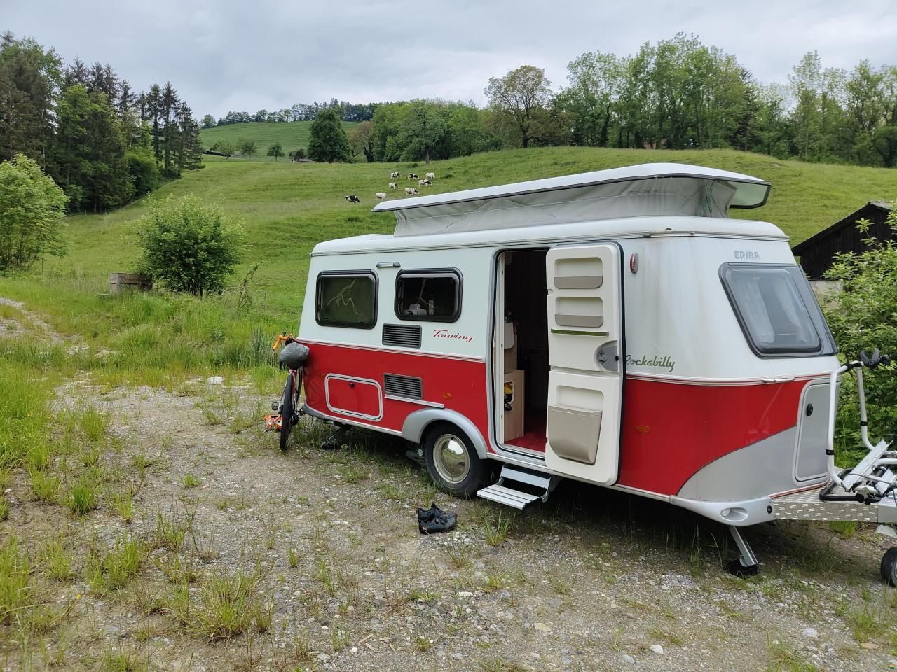 Eriba touring Troll 530 rockabilly