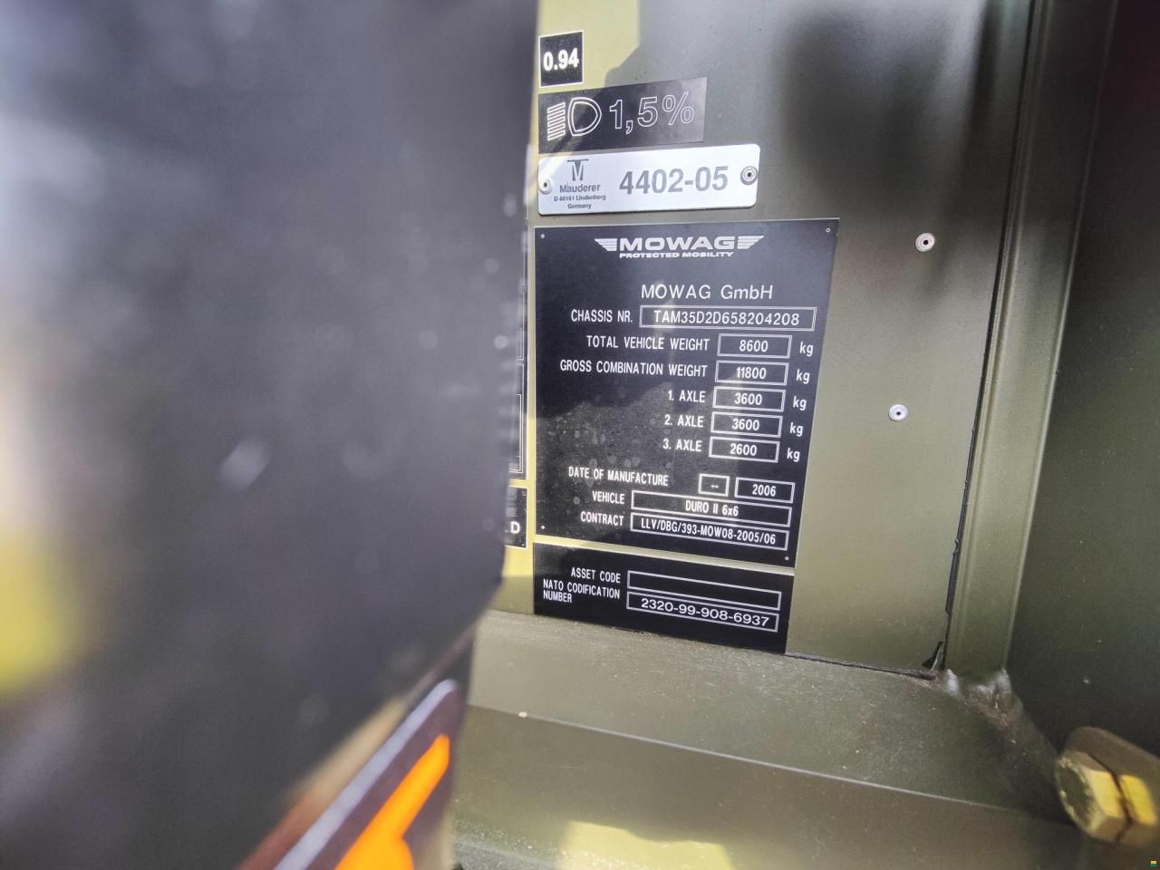 Bucher Mowag Duro 6x6