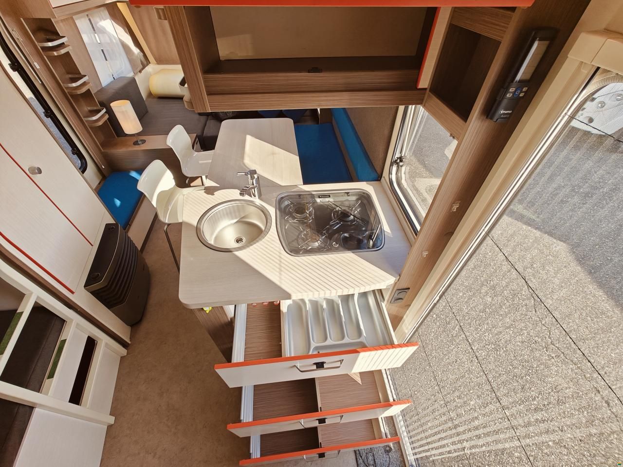 Knaus W04 Lifestyle 550 KWE - Etagenbetten