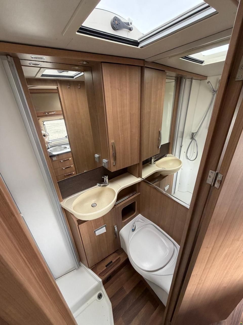 Fiat **HYMER B578**TOP ANGEBOT**HUB-L&Auml;NGSBETT