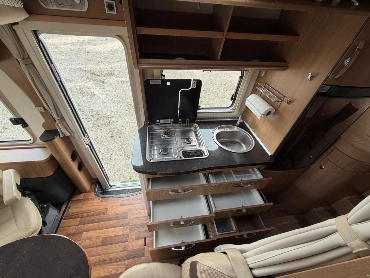 Fiat **HYMER B578**TOP ANGEBOT**HUB-L&Auml;NGSBETT