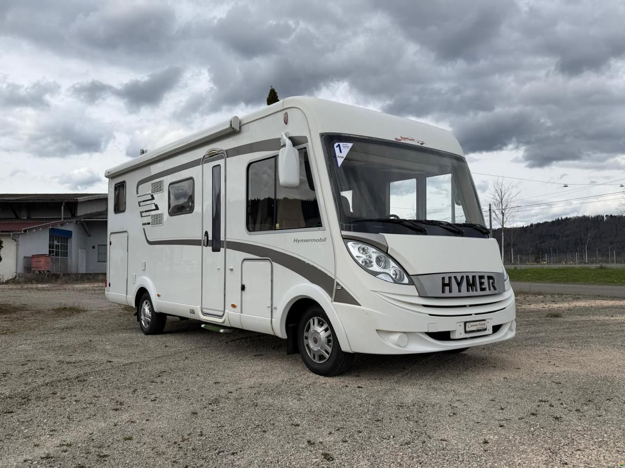 Fiat **HYMER B578**TOP ANGEBOT**HUB-L&Auml;NGSBETT