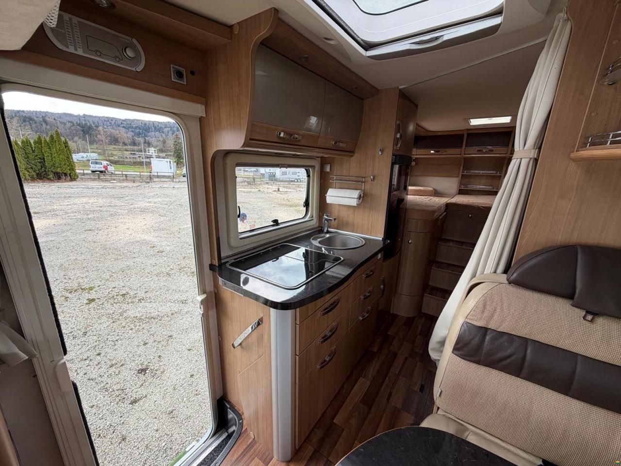 Fiat **HYMER B578**TOP ANGEBOT**HUB-L&Auml;NGSBETT