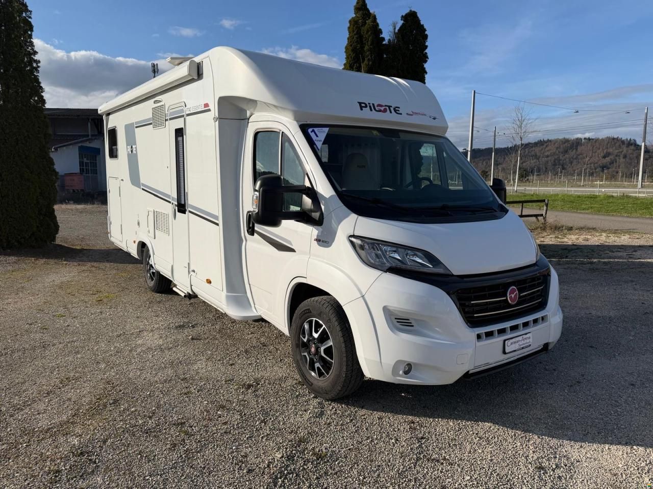 Fiat PILOTE P740 **L&Auml;NGSBETT**9 GANG AUTOMAT