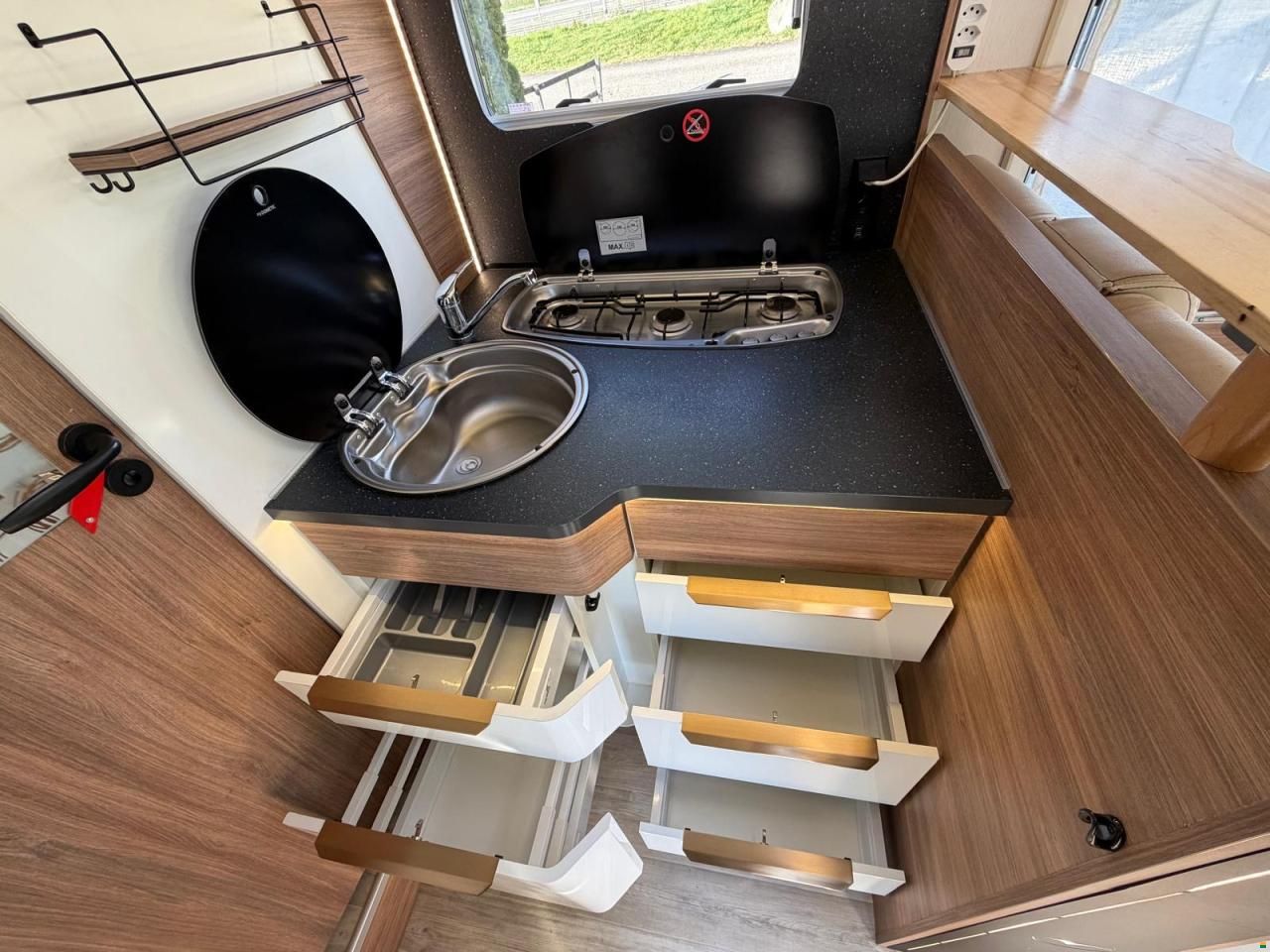 Fiat PILOTE P740 **L&Auml;NGSBETT**9 GANG AUTOMAT