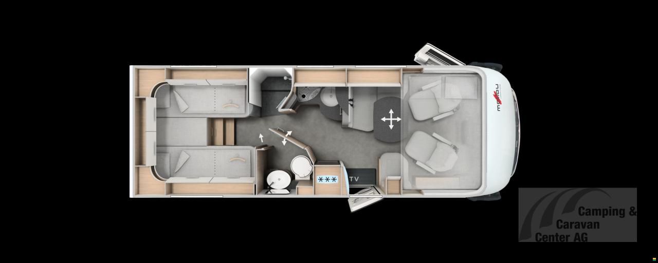 Malibu I 450 RB-LE lightweight 3.5t