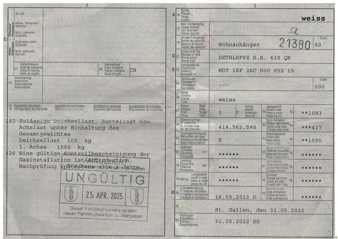 Dethleffs S.E. 430 QR