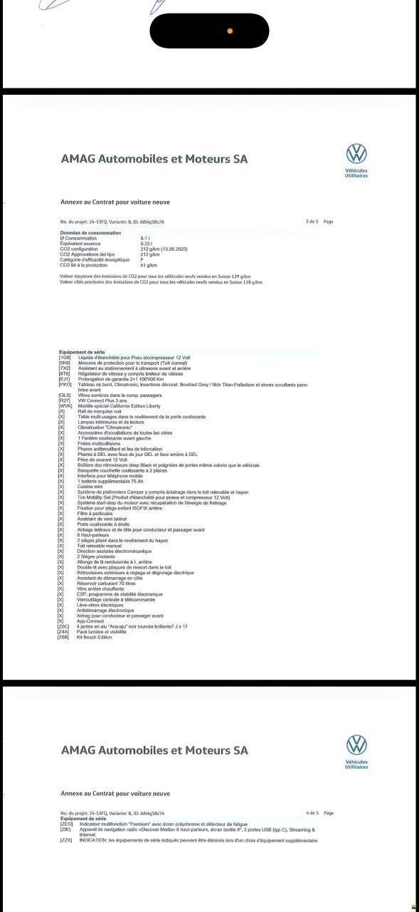 Volkswagen California beach Last &eacute;dition