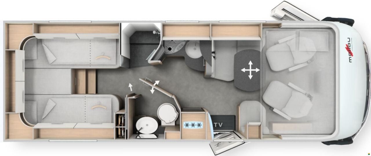 Malibu I 470 RB LE K comfort