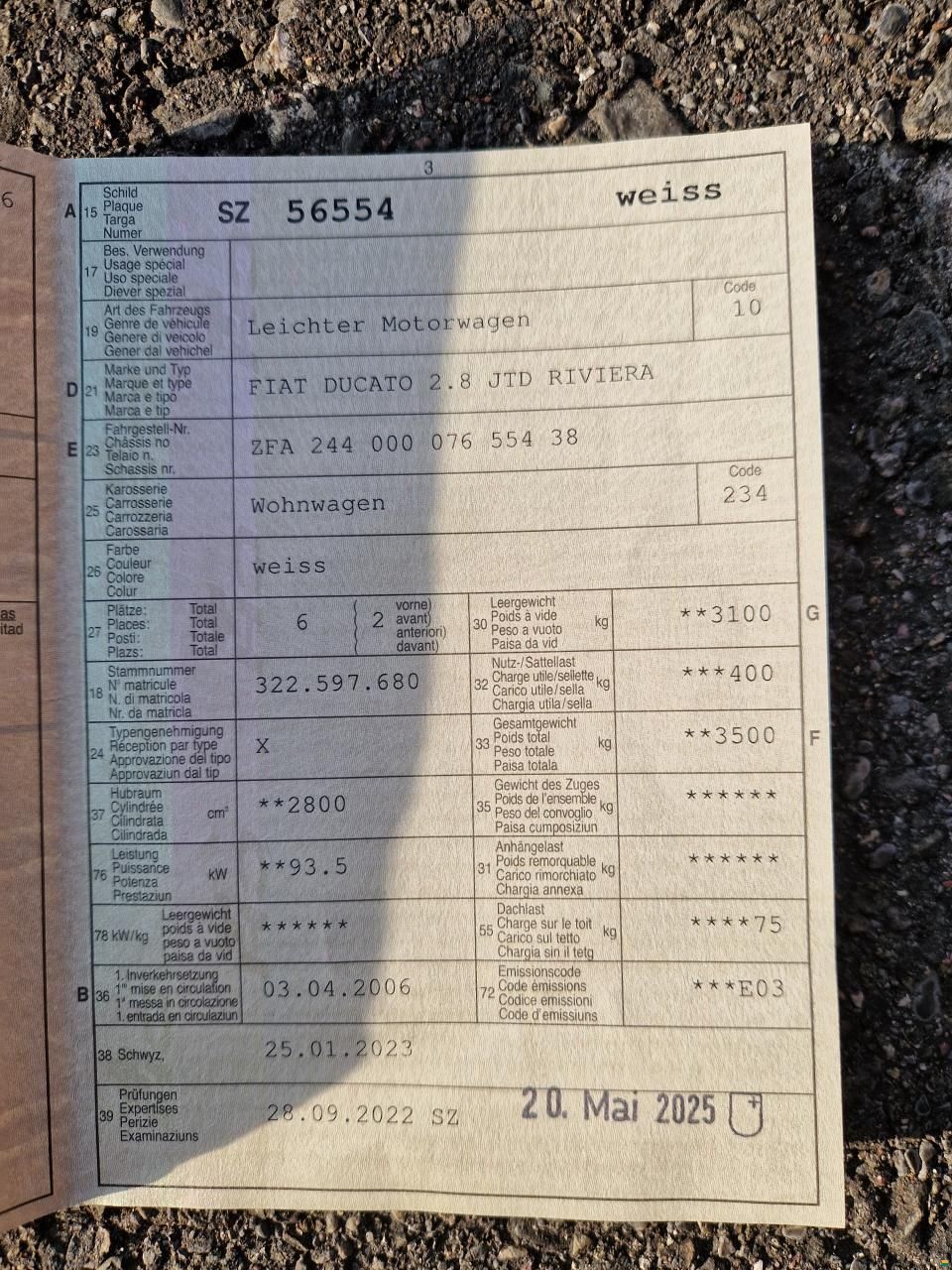 Fiat Ducato Riviera cj