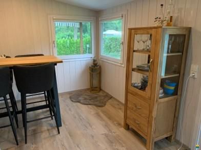 Wilk Wohnwagen mit Holzvorbau