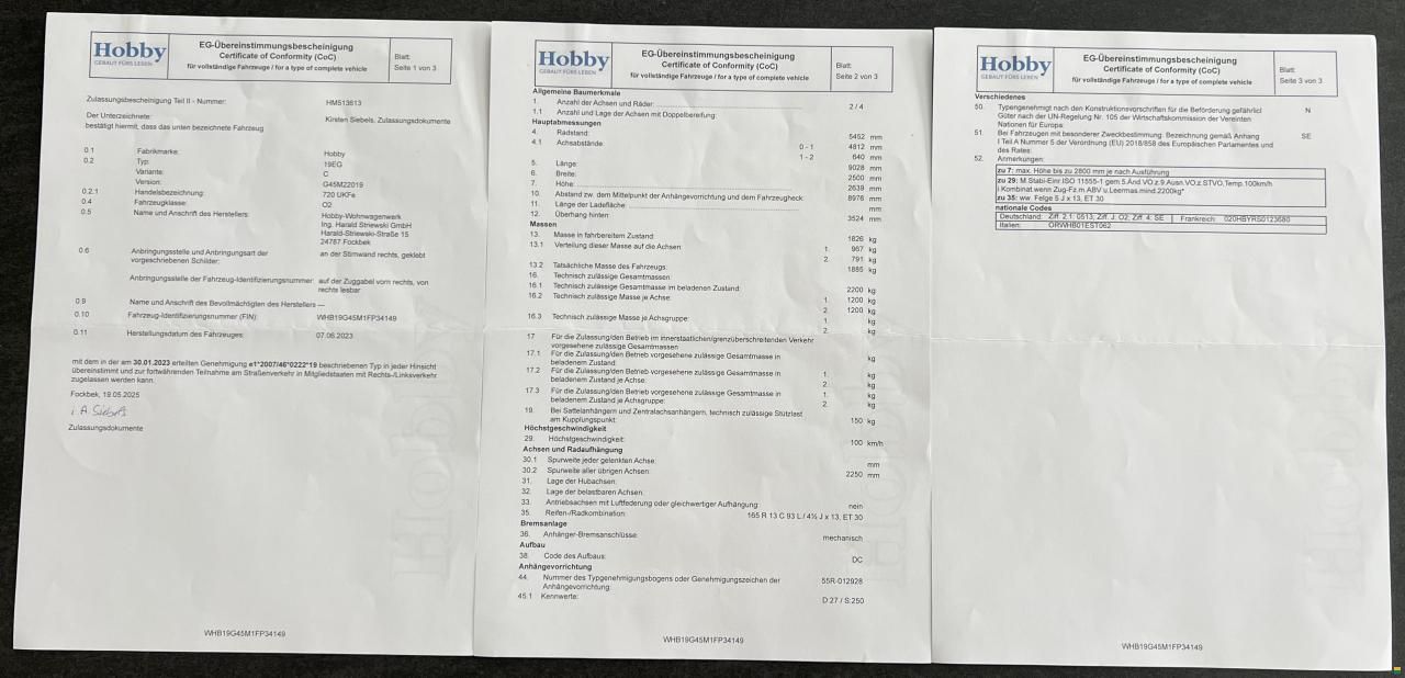 Hobby PRESTIGE 720 UKFe