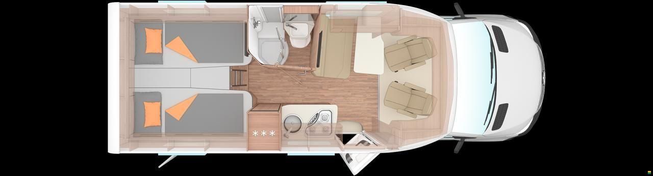 Weinsberg Cara Compact MB 640 MEG Edition Pepper