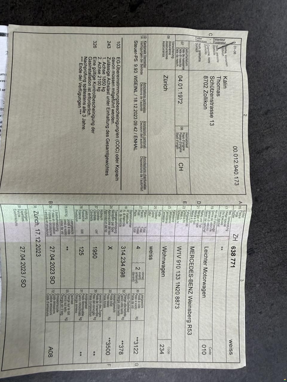 Weinsberg Pepper 640 MEG