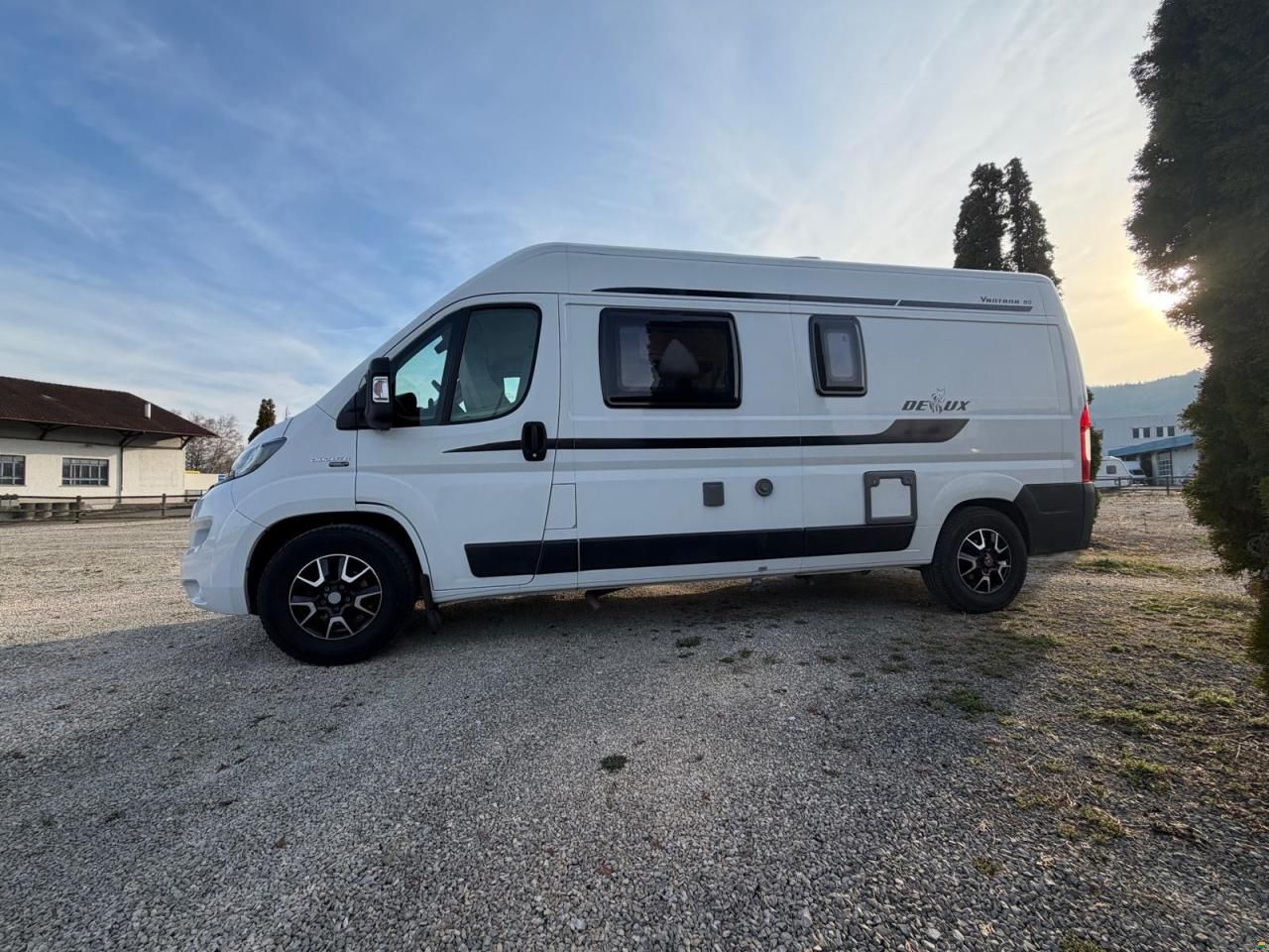 Fiat *HOBBY VANTANA K60FT *QUERBETT*6.METER*