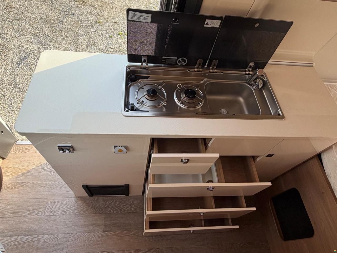 Fiat *HOBBY VANTANA K60FT *QUERBETT*6.METER*