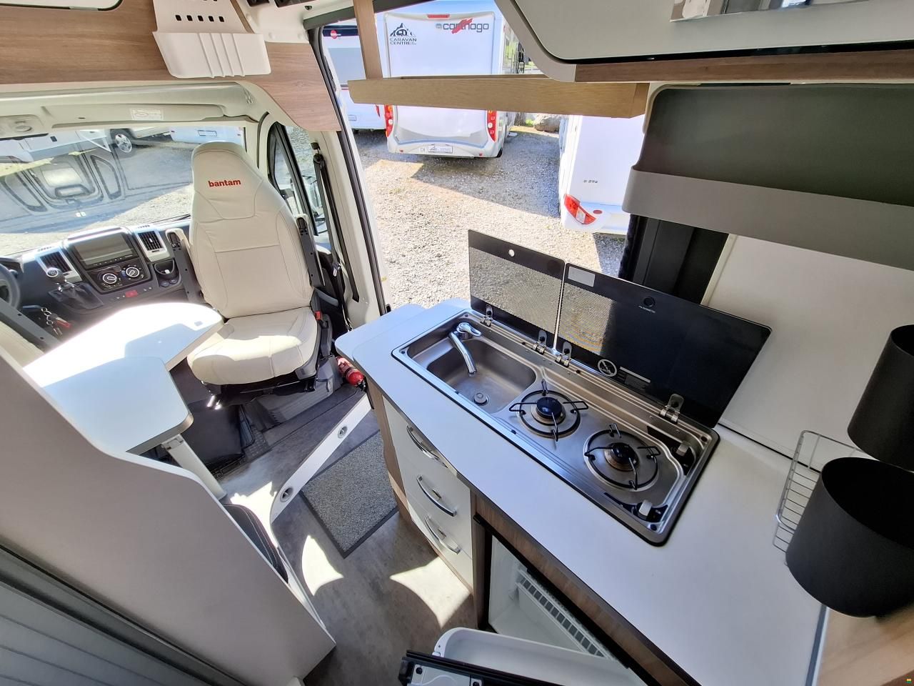 Pilote V600J - Längsbett!