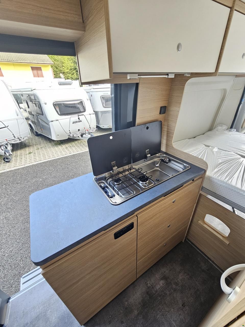 P&ouml;ssl R 540 mit Automat, Doppelbett!