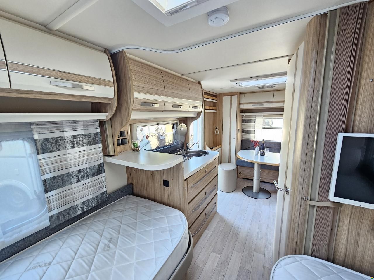 Fendt Bianco 465 sge mit Einzelbetten, Mover!